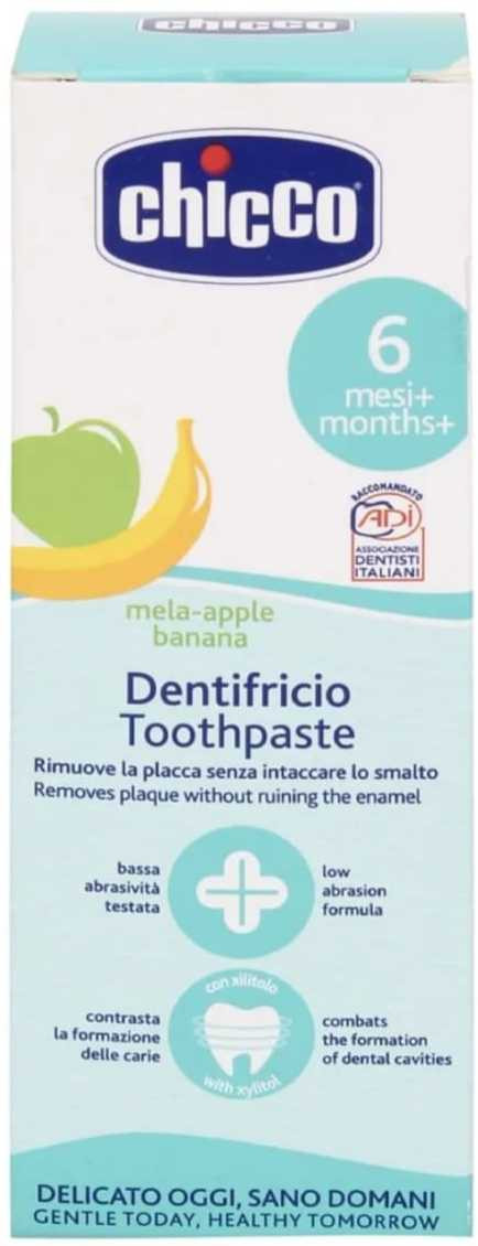 chicco APPLE BANANA TOOTHPASTE Toothpaste image 1