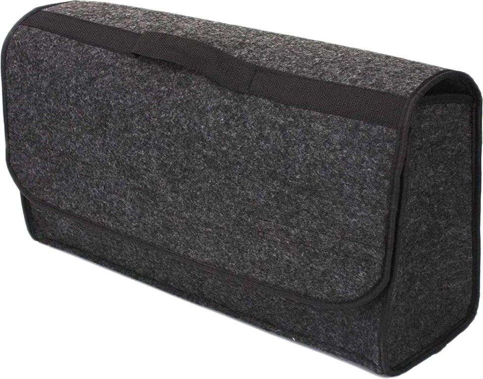 Car/Trunk/Bus/Vehicle Organizers Boot Space Utility Boot Storage Organizer Tool Bag Dark Grey Felt Trunk Organizer-image-35