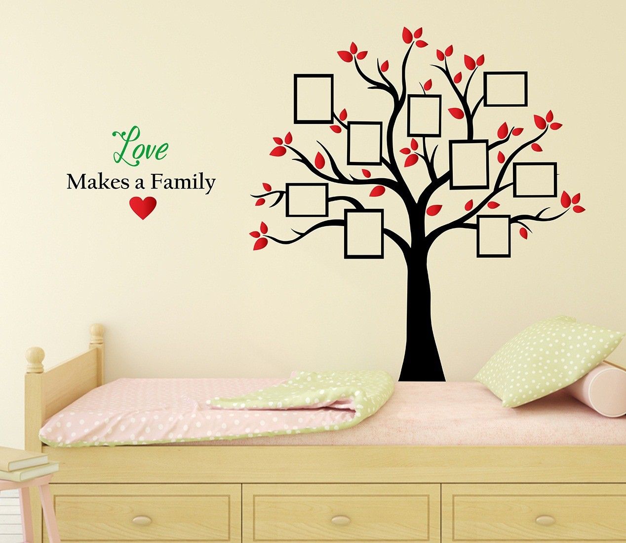 wallstick 140 cm Family Photoframe Tree Removable Sticker-picture-11