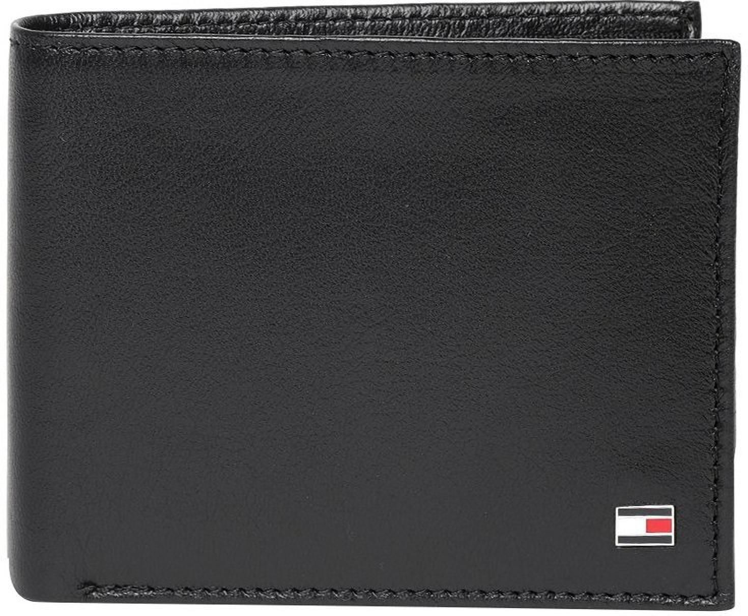 tommy hilfiger Men Black Genuine Leather Wallet - Regular Size-picture-13