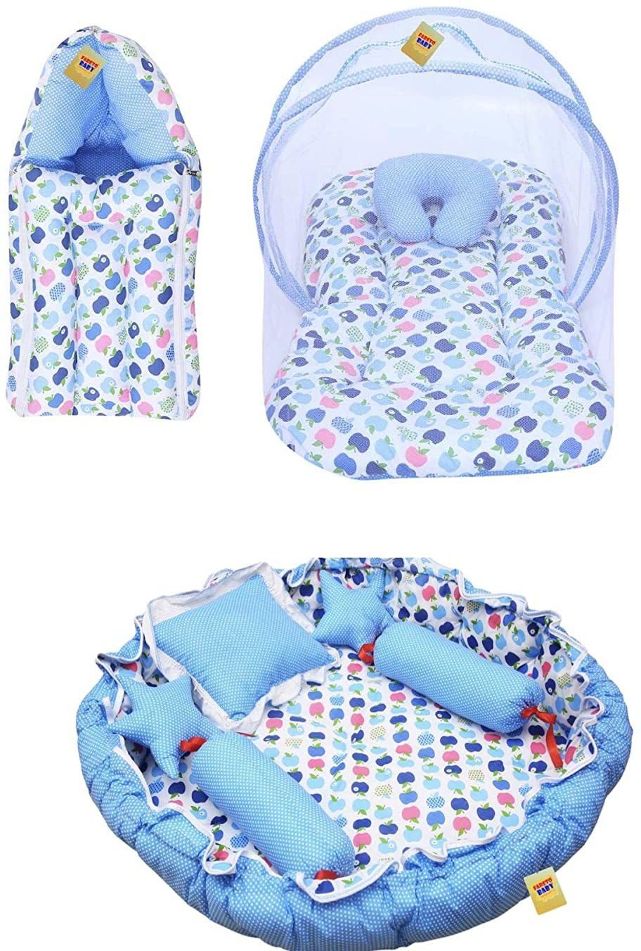Cotton Baby Bed Sized Bedding Set-image-35