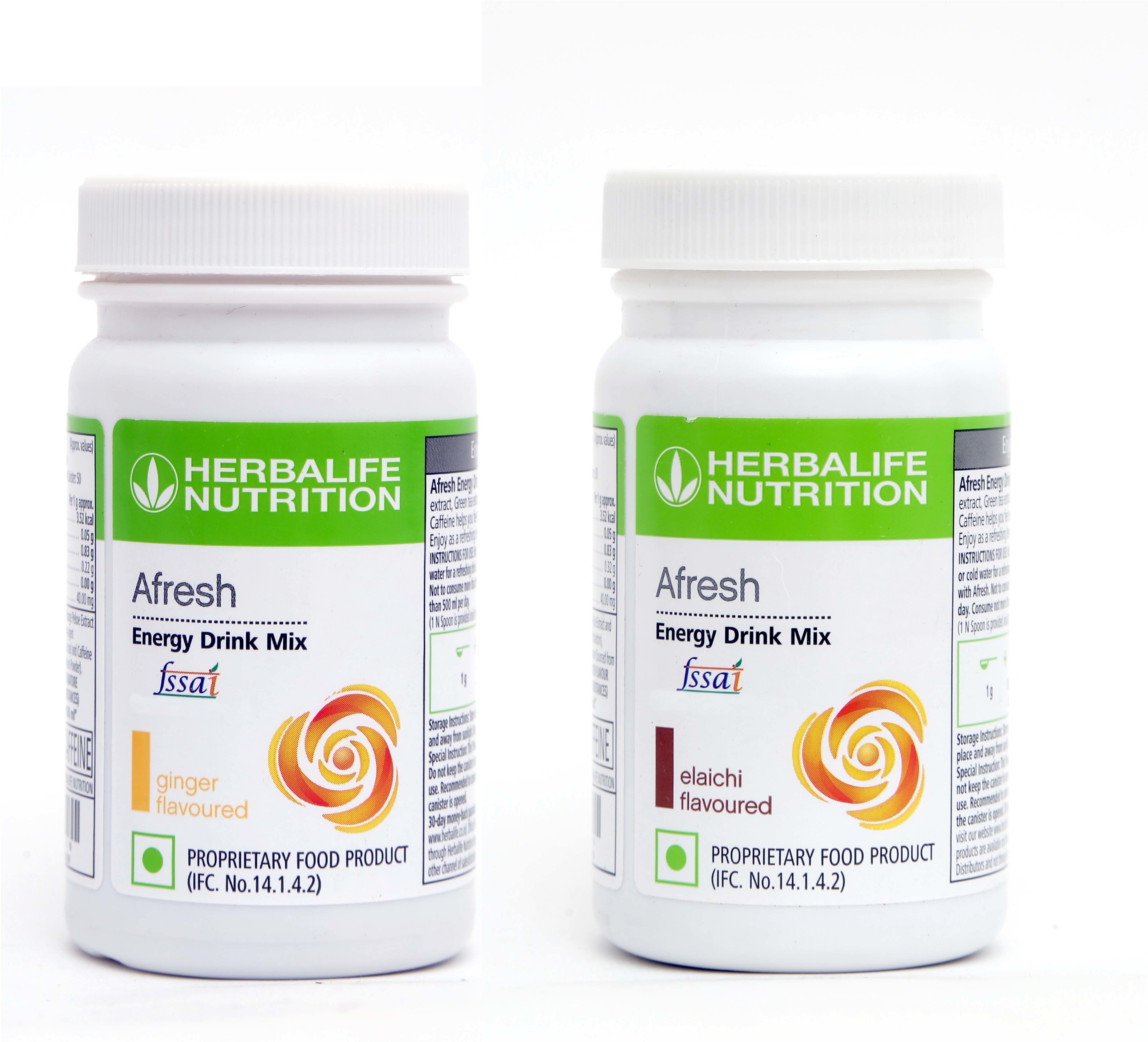herbalife Afresh Energy Drink Ginger And Elaichi flavour Energy Drink-picture-11