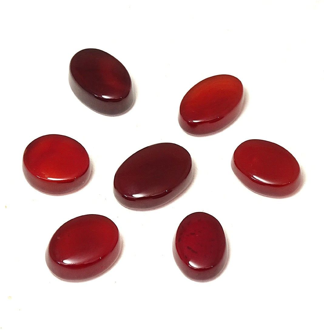 Sahiba Gems Red Cut Natural Agate Gemstone-picture-36