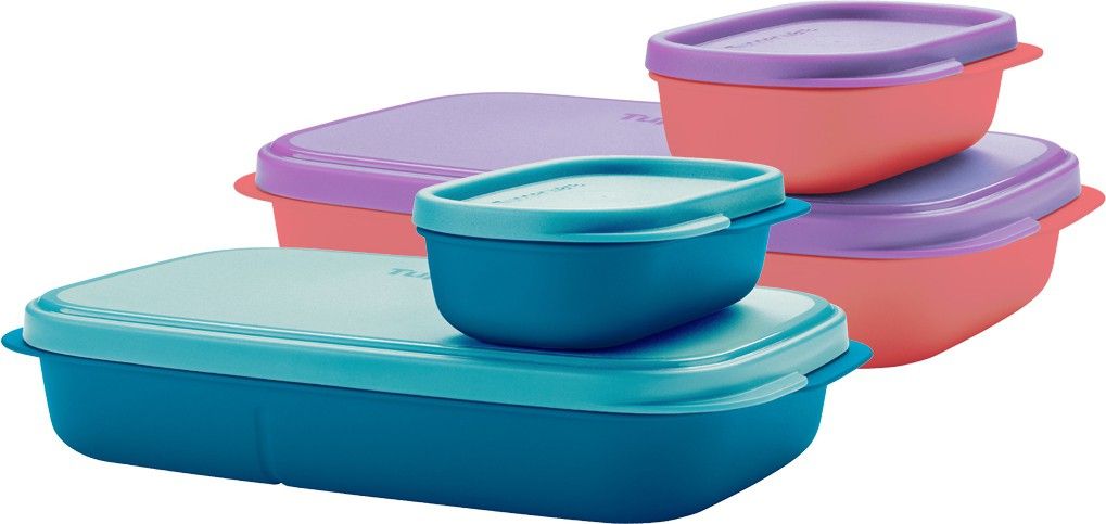tupperware Mylunch Liquid Tight Lunch Box 2 Containers Lunch Box-picture-40