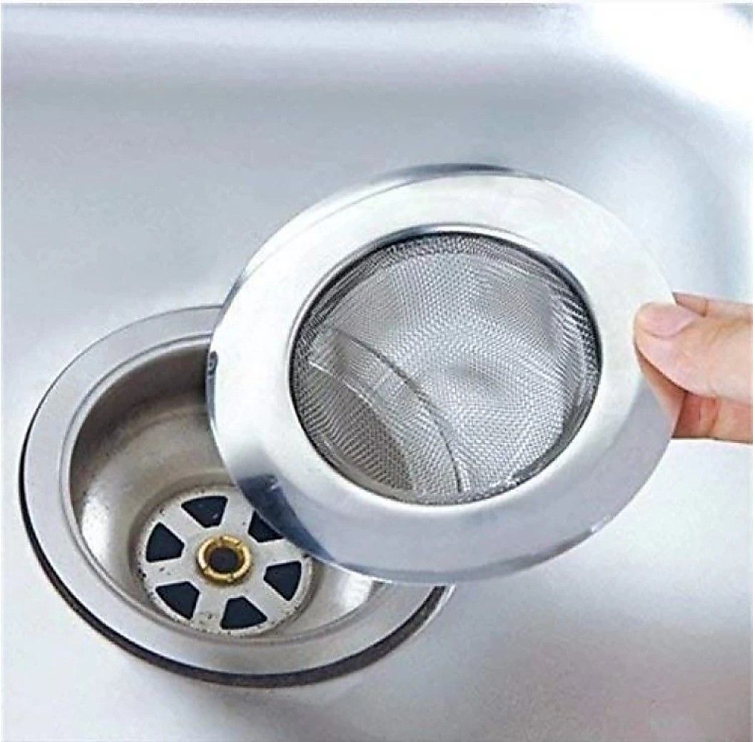 onefox 11 cm Quality Sink/ Basin Strainer (Steel Pack of 1) Strainer-picture-28