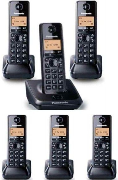 panasonic WIRELESS INTERCOM 6 LINE Cordless Landline Phone-picture-41