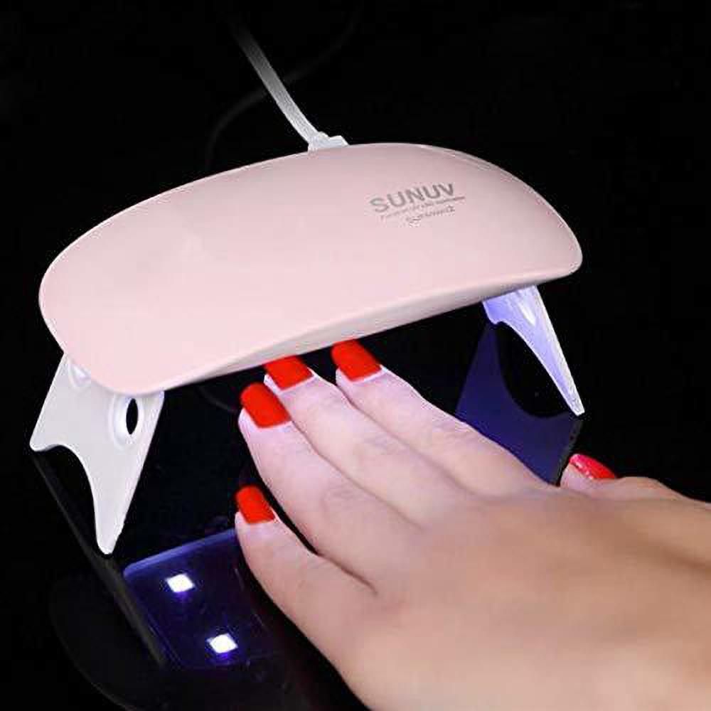 Mini Nail Lamp Usb UV Nail Dryer Gel Nail Polish Art Tool, SUN Mini Nail Dryer 6W UV Gel Polish Curing LED Lamp Portable Manicure Tool Nail Polish Dryer-image-41