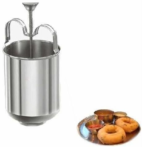 riddhi imperial Stainless Steel Medu Vada Maker,Mendu WADA Maker, Medu vada Maker Machine for Perfectly Shaped & Crispy Medu Vada, Donut Maker with Stand, Medu vada Maker with Stand Hygienic Without Any Hassle Vada Maker-picture-38