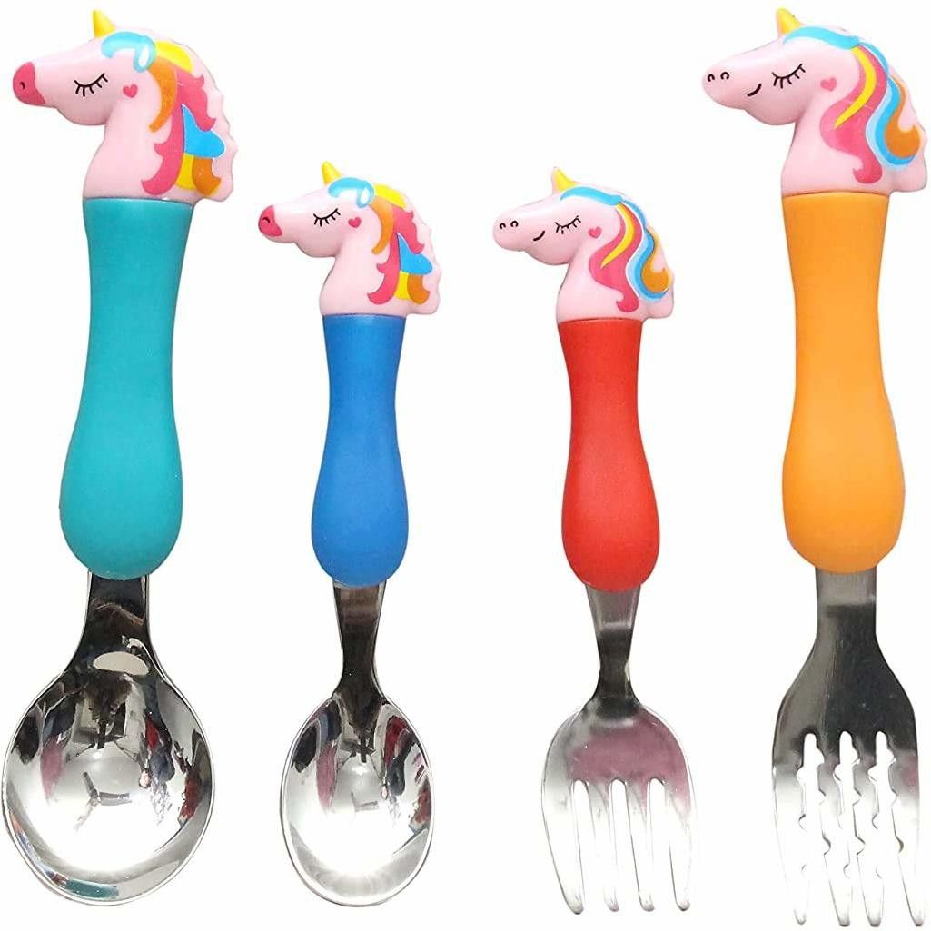 Stainless Steel Unicorn Tableware Set Stainless Steel, Polypropylene Cutlery Set-image-25