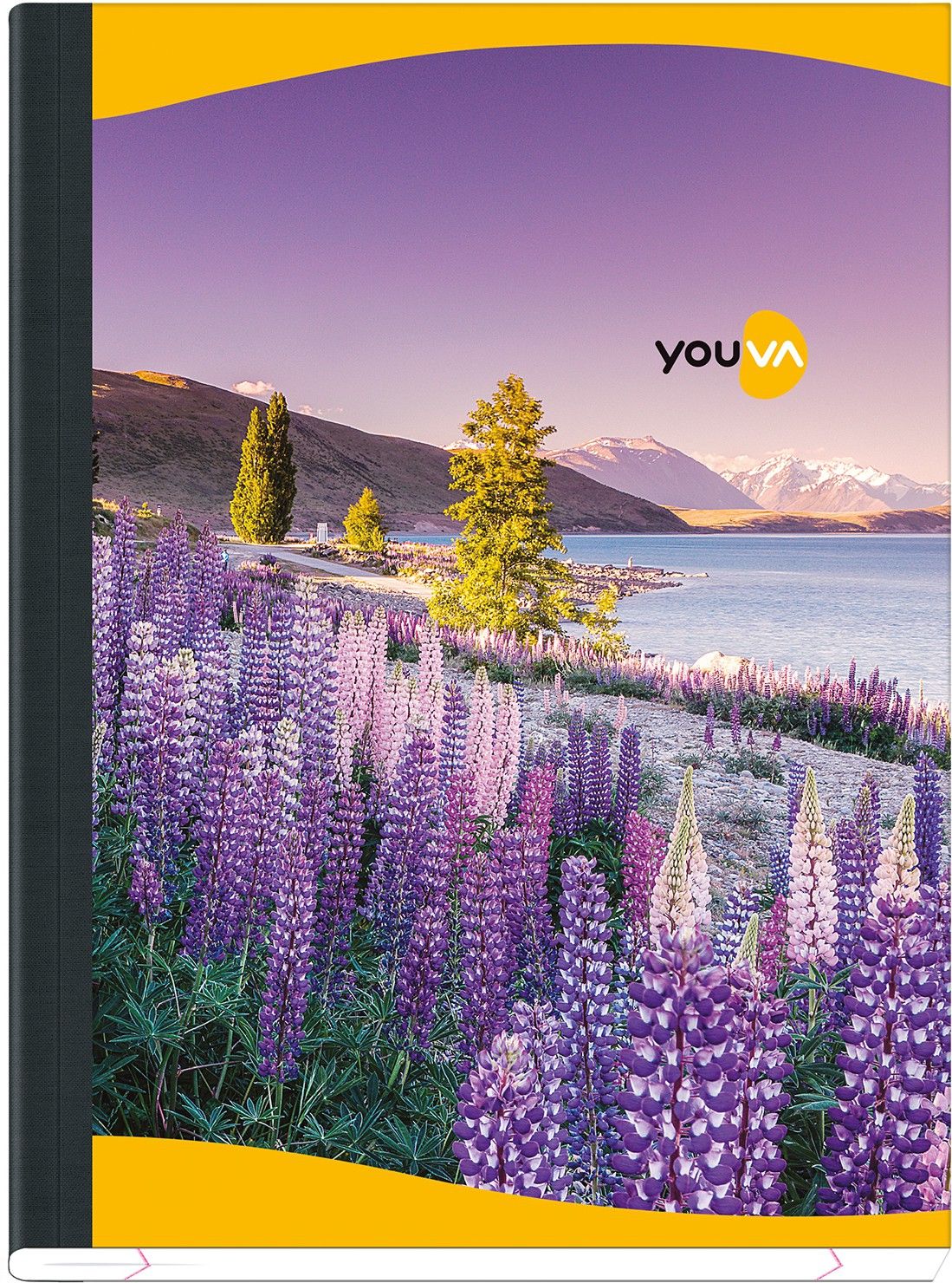 Youva Tight Bound 18x24 cm Regular Notebook Single Line 172 Pages-image-45