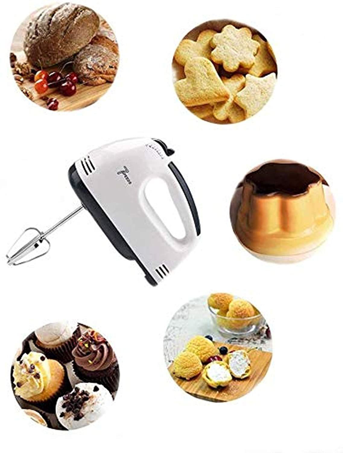 260 W White Electric Whisk, Hand Blender