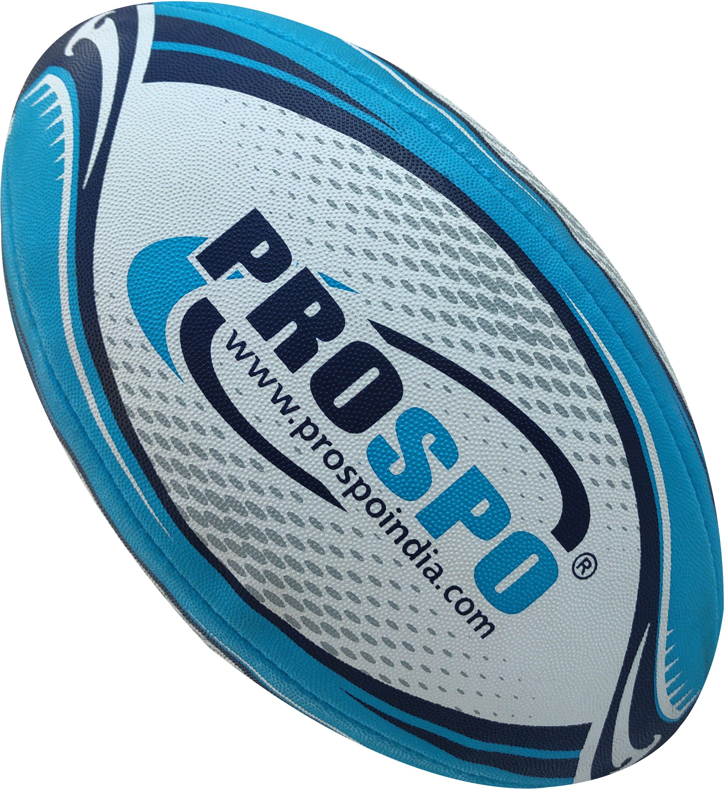 prospo Rugby Ball, Official Size 5 Top Grade Rubber Rugby Ball, Non Slip Grip Rugby Ball Rugby Ball - Size: 5-picture-22