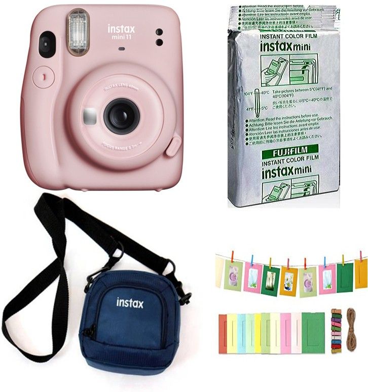 FUJIFILM Instax Mini 11 Instant Camera Mini 11 Instant with Pouch,10 Shot and Bunting Instant Camera-picture-28