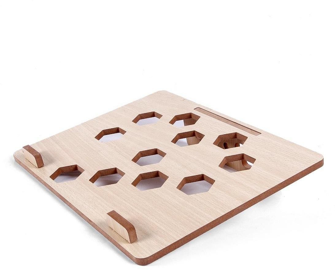 Nexat Craft Wooden Handmade Personalized Rosewood, Wood Mac-Book, Base Holder Laptop Stand, Standard LST4801 Wooden Floor and Desk Stand Laptop Stand Compatible with Universal Laptops-image-33