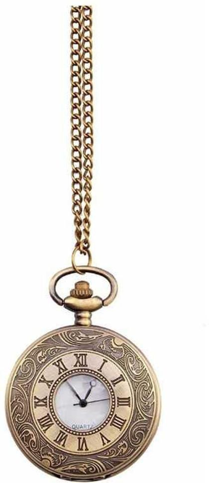 SB FASHION POINT Analogue Men's Watch 012 1 Alloy Steel Pocket Watch Chain-image-4