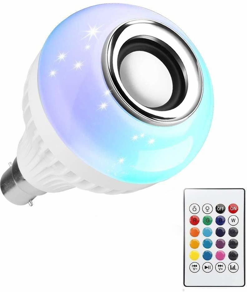 FASHION CRUISE Light Ball Bulb Colorful Lamp with Remote Control for Home, Bedroom, Living Room, Party Decoration Smart Bulb