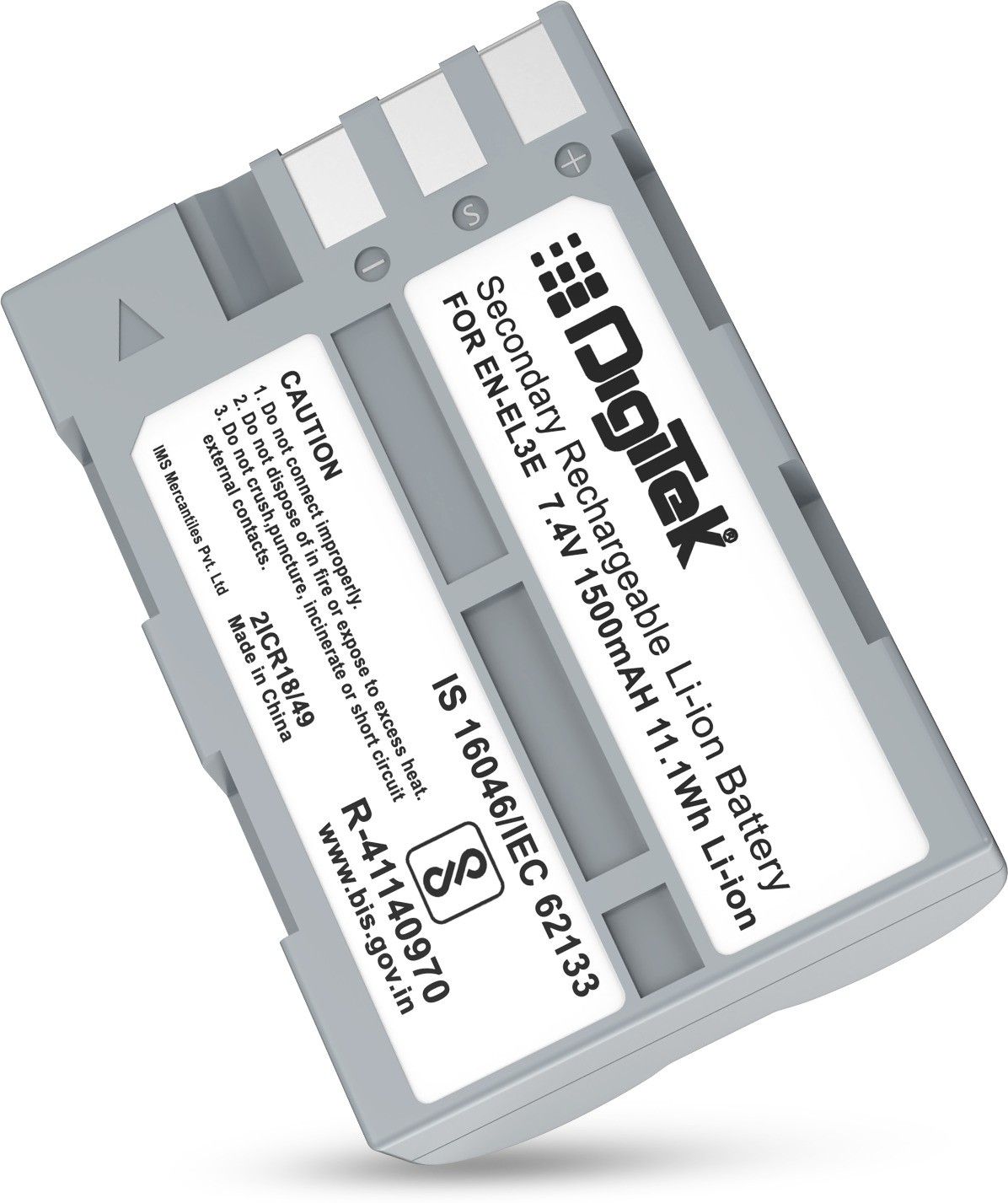 EN-EL3E Rechargeablepacks for Nikon Digital CameraBattery