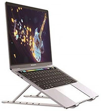 eRise Compatible with MacBook Air Pro, Lenovo, Dell, & More 10-15.6'inch Adjustable Aluminum Portable Laptop Stand-picture-10