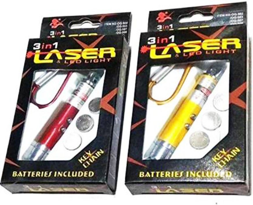 Afiya Enterprises 3 in 1 Multifunction Mini Laser Light Pointer 2 Pcs .-picture-16