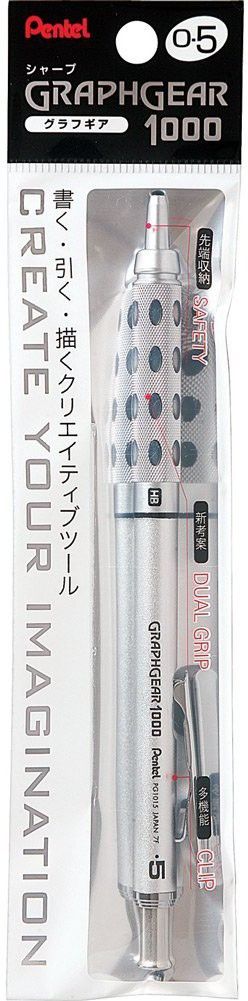 Graph Gear 1000 Automatic Drafting Pencil, 0.5mm, Grey Accents, 1 Pencil (XPG1015) Pencil-image-49