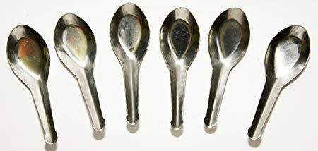 namo international Stainless Steel Masala Spices Spoons, Set of 6, 3.5-Inch Stainless Steel Tea Spoon Set-picture-20