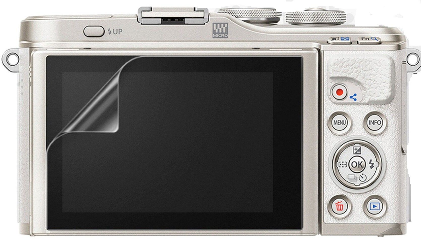 KACA Impossible Screen Guard for Olympus Pen F 20.3MP DSLR Camera with 9H Hardness and Scratch Resistant (PCK-1)-picture-20