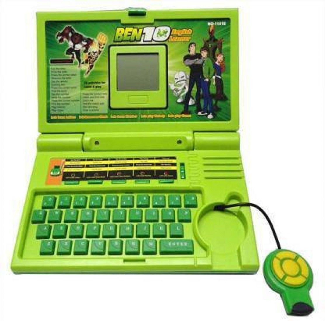 hreyansh collection hreyansh Ben 10 English Learner Kids Laptop with 20 Activity (Multicolor)-picture-16