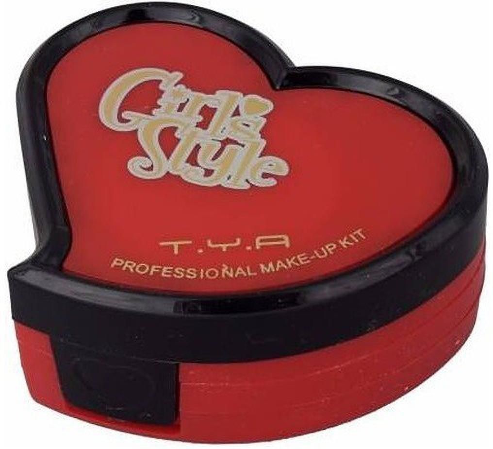 Cute Little Style Heart Shape Makeup Kit-image-17