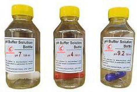 globe instruments pH Buffer Tablet/Capsule/Powder 7 pH,4 pH & 9.2 pH with Bottle without Distilled Water for pH Meter/pH Tester Calibration at 25 Degree C as per Quality Standards pH Indicators/Transmitters pH Transmitter image 1
