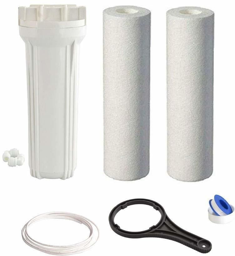 mg water solution RO Water Filter 10" Pre-Filter Bowl/Outer Filter/Housing Complete Set for All Type Model Solid Filter Cartridge-picture-17