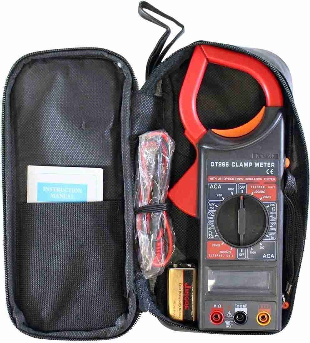 gadariya king DT266 For AC DC Electric Ampere Measurement DIGITAL CLAMP METER TO MEASURE VOLTAGE AMPS RESISTANCe Digital Multimeter (Multicolor 2000 Counts) Digital Multimeter-picture-24