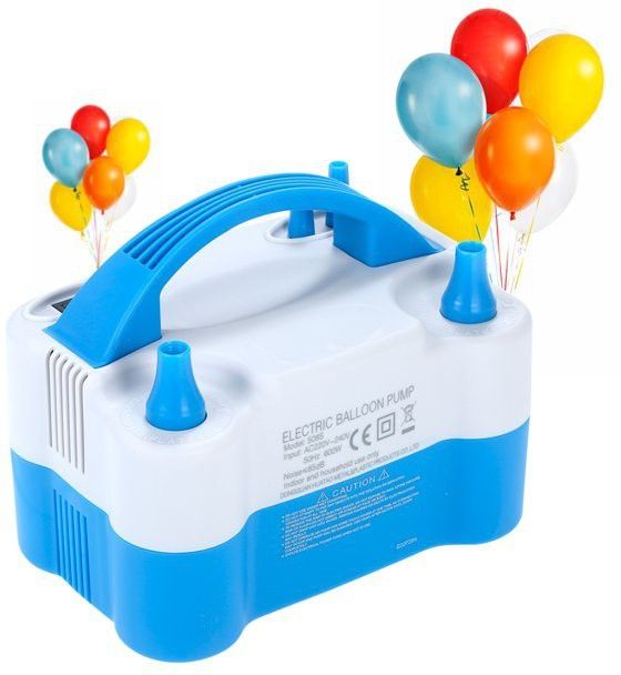 Best Quality Electric Balloon Pump Dual-Nozzle Balloon Pump-image-10