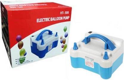 Air Balloon Pump Portable Inflator Dual-Nozzle Air Balloon Blower Balloon Pump-image-7
