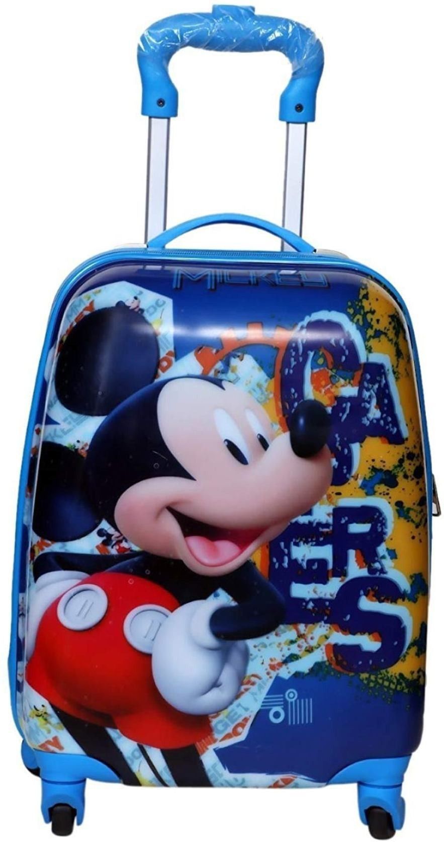 Small Cabin Suitcase (41 cm) 4 Wheels - Children Travel Trolley Face Micky Bags 4 wheeled suitcase for kids suitcase - Multicolor-image-12