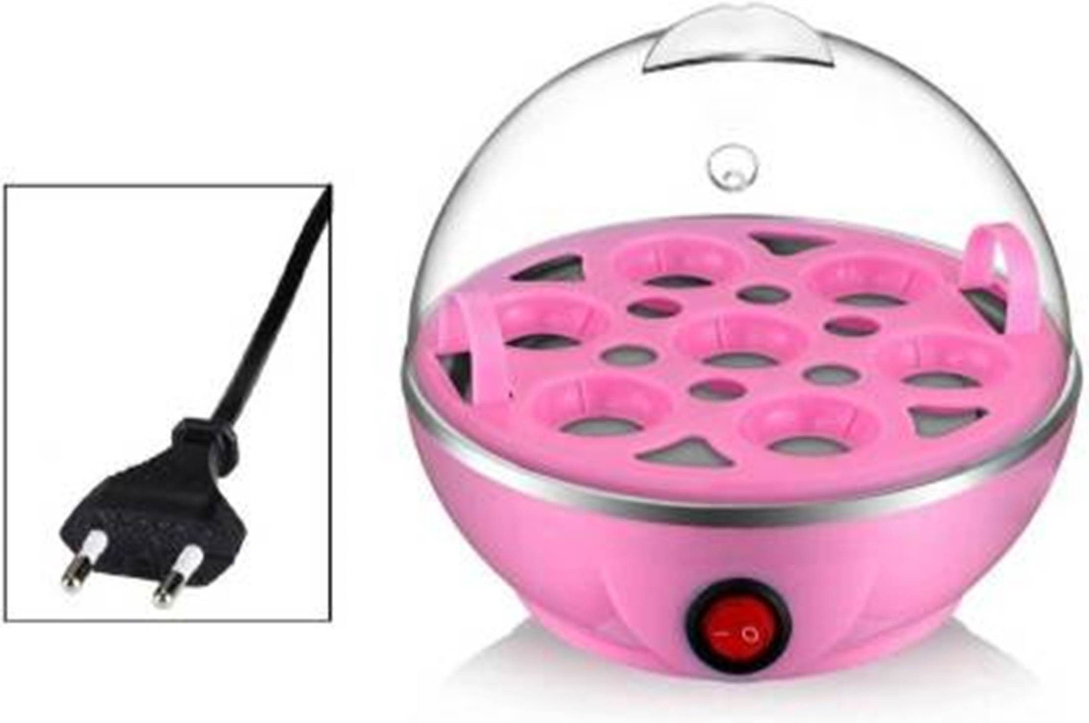Solid Electric Egg Boiler/ Egg Steamer/ Egg Cooker New Mini Electric 7 Egg Poacher Steamer Cooker Boiler Fryer For Egg DECB-92 Egg Cooker-image-21