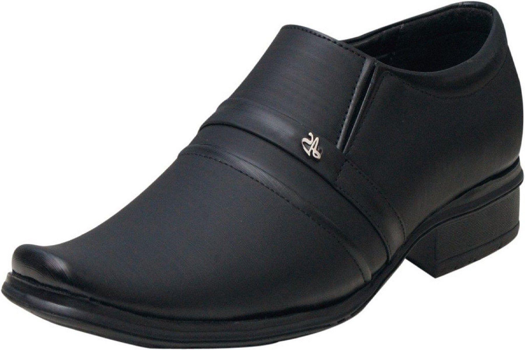 Men's Black Formal Shoes + Slip On For Men-image-41