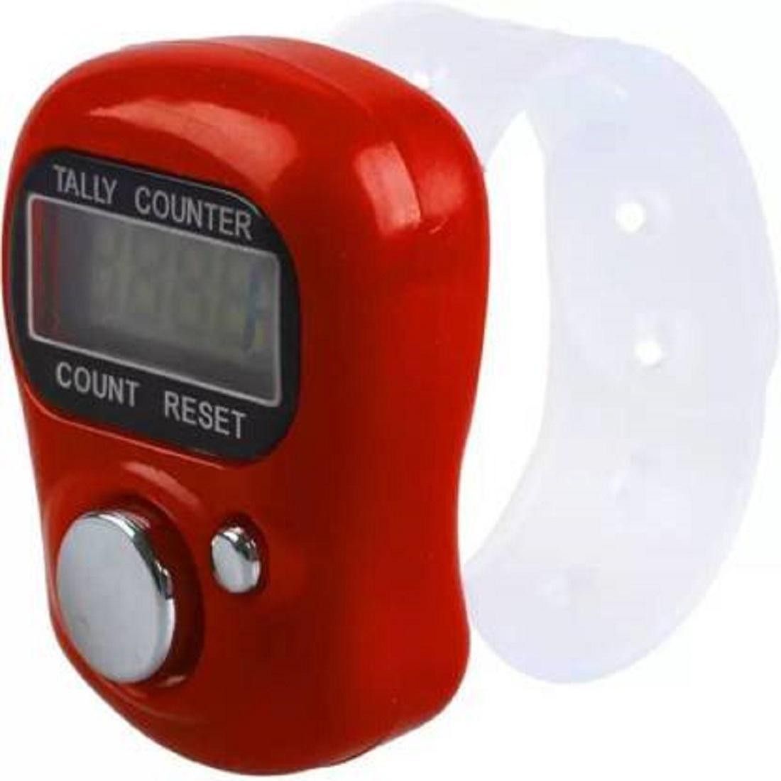 Raviour Lifestyle Mini Hand Tally Counter Finger Ring Digital Electronic Head Count For Japa and Various Counting Purpose (Pack of 1) Digital Tally Counter-picture-13