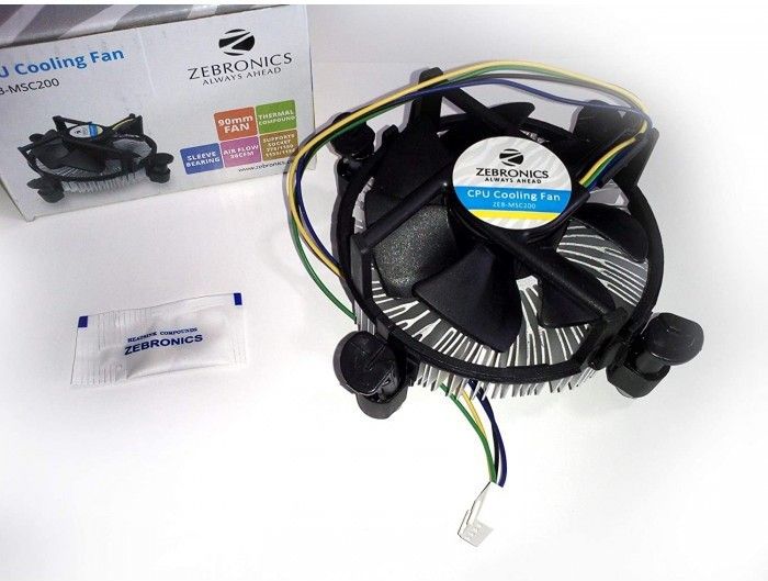 ZEBRONICS CPU Cooling Fan ZEB-LGA775 Cooler