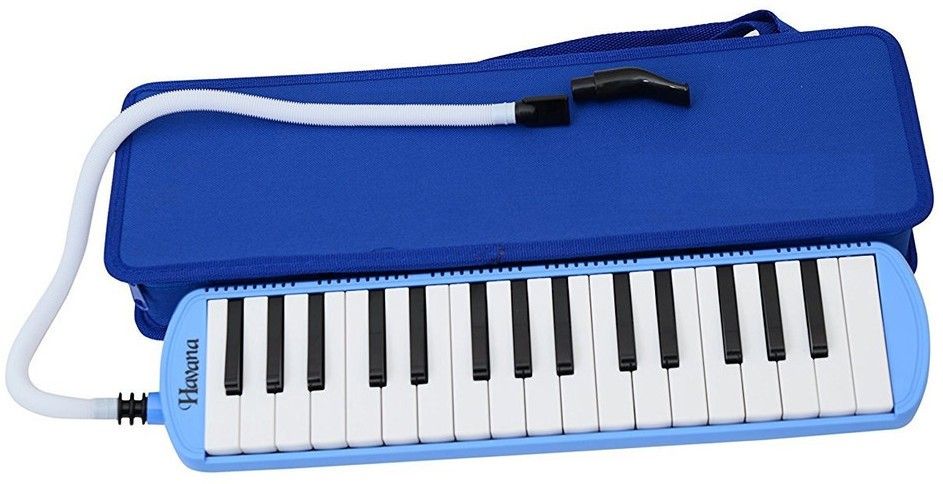 MD-32 32-Key Melodica with Hard Case, Blue