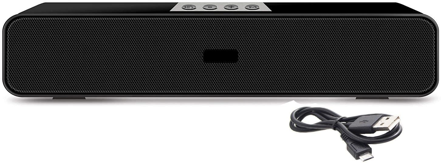 ZWOLLEX New Speaker AUX supported 24hr battery Life Mobile Tablet Desktop Speaker 10 W Bluetooth Soundbar-image-34