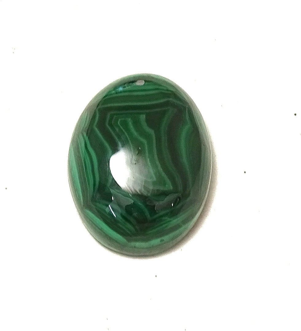 Sahiba Gems Green Cut Natural Malachite Gemstone