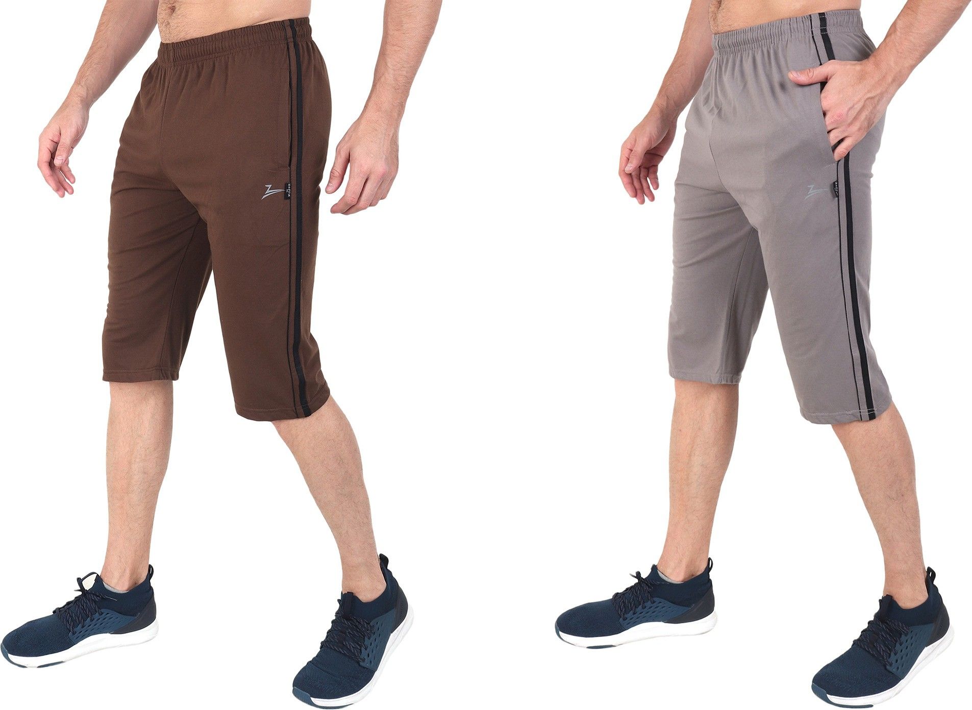 zeffit Solid Men Three Fourths-picture-15