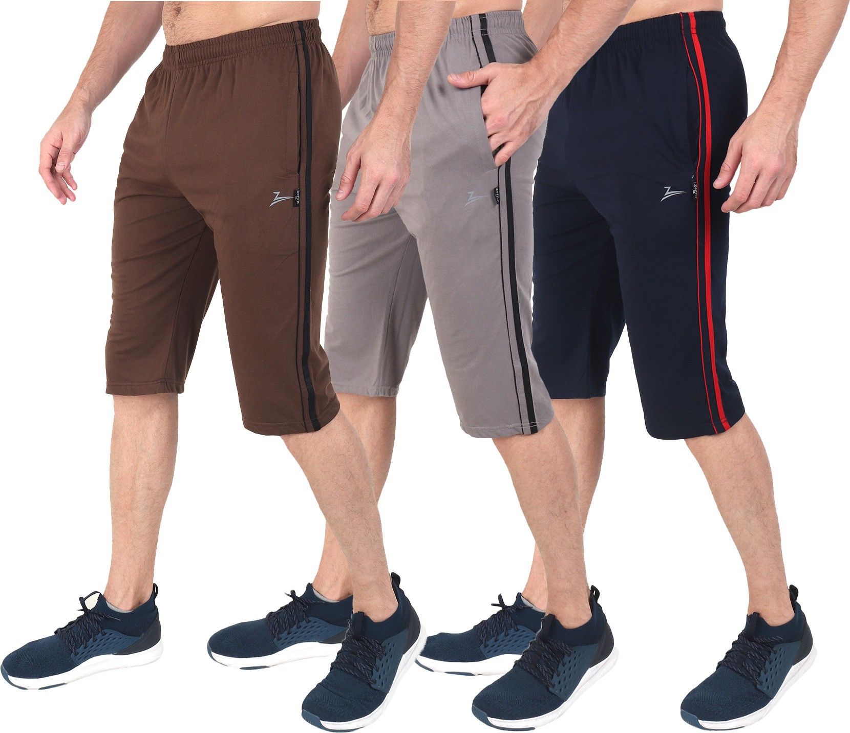zeffit Solid Men Three Fourths-picture-27