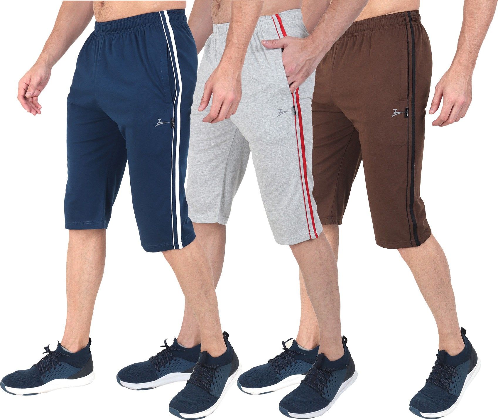 zeffit Solid Men Three Fourths-picture-34