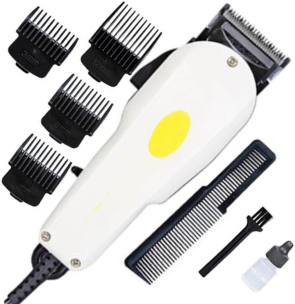 ke mey New Professional hair trimmer heavy duty hair clipper corded hair shaving machine for unisex adults White Pet Hair Trimmer-picture-38