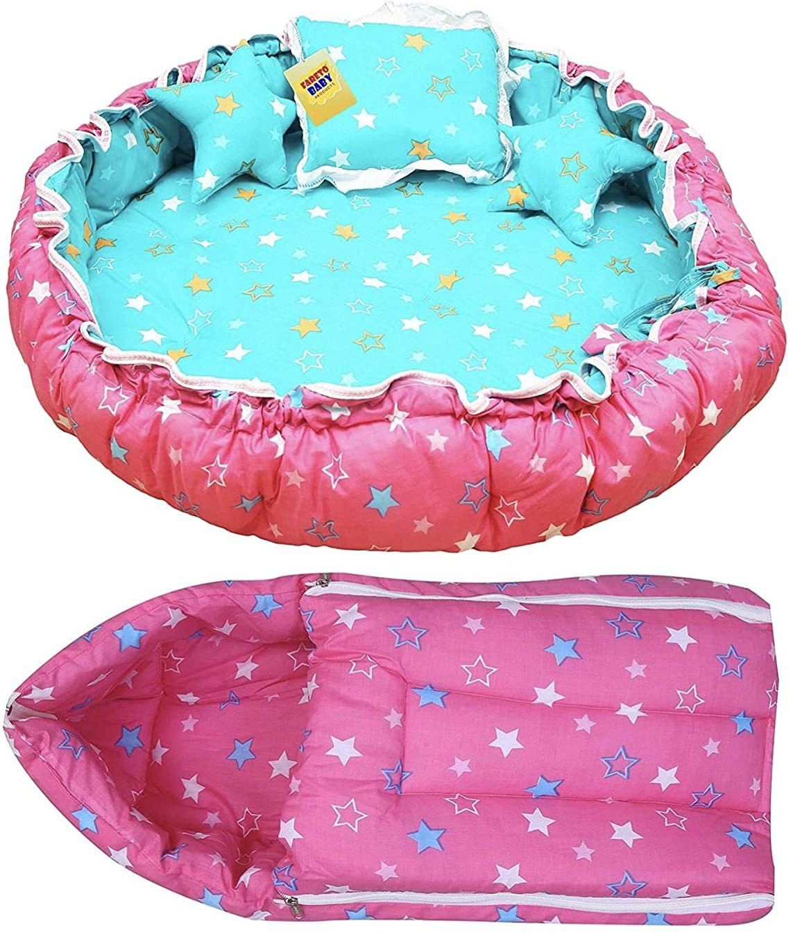 miss & chief by flipkart Cotton Baby Bed Sized Bedding Set-picture-10