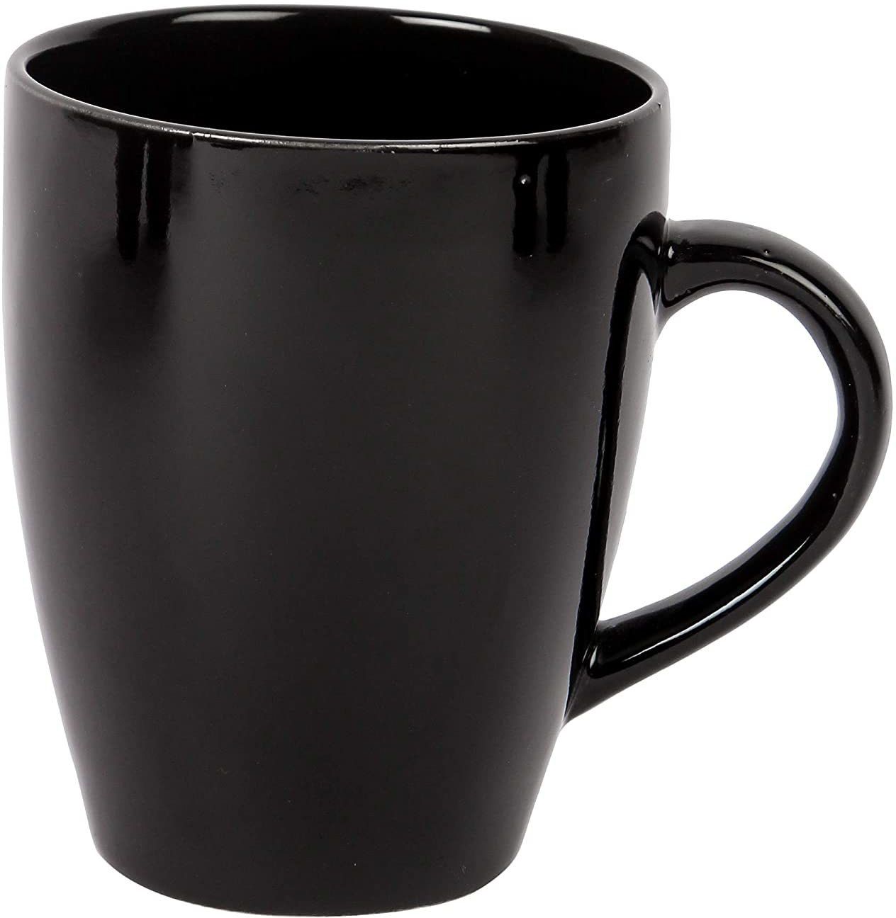 hc the crafts Ceramic Coffees, Milk Milk black 250ml pack of 1 Ceramic Coffee Mug-picture-12