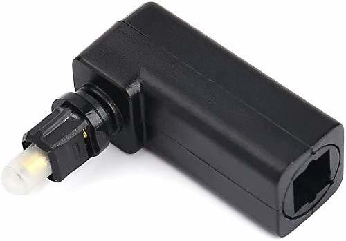 Tobo Fiber Optical Cable 1.2 m 360 Degree Digital Fiber Optic Toslink Angle 90 Degree Male to Female TD-683OC-image-25