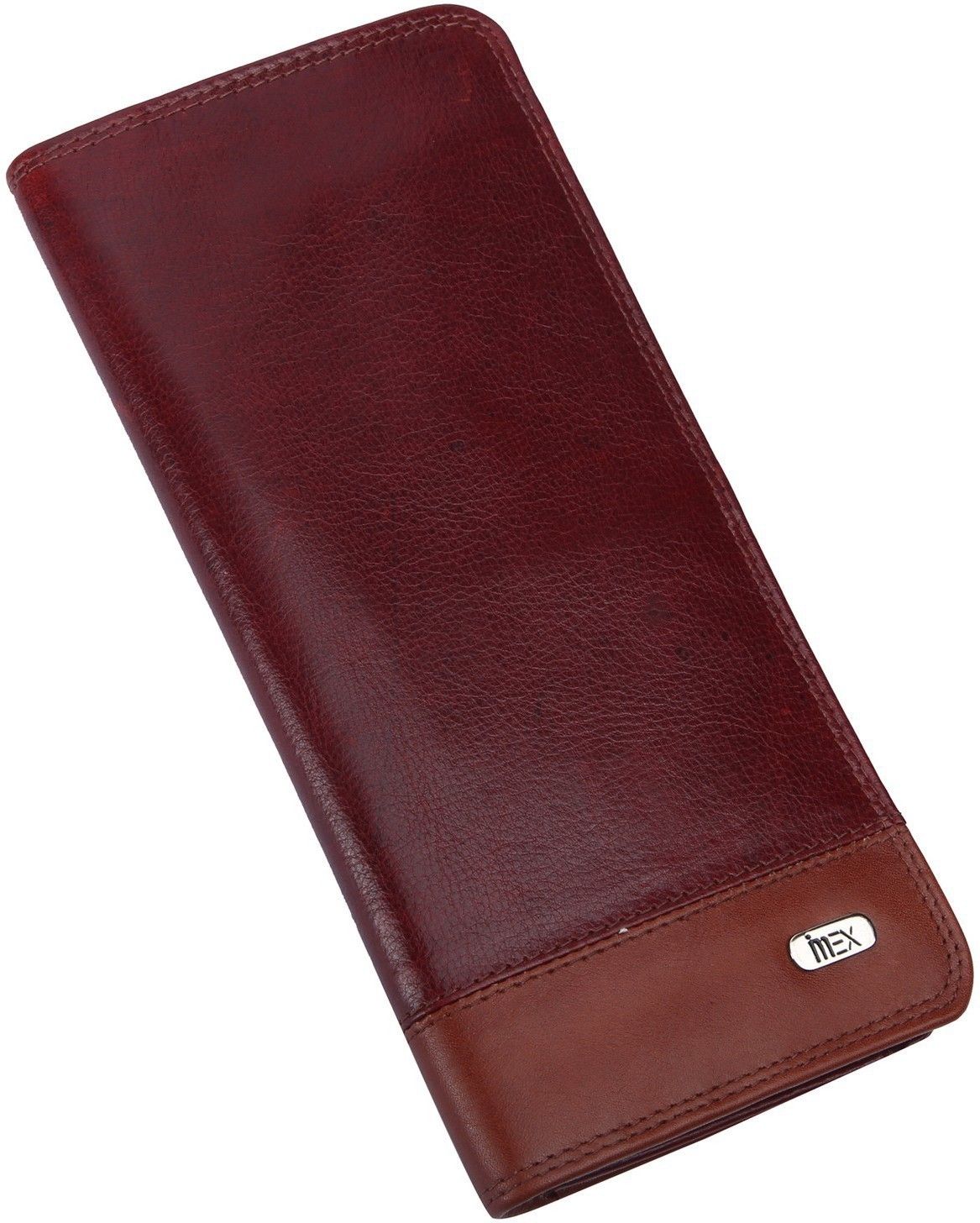 imex international Men & Women Casual Maroon, Brown Genuine Leather Wallet - Mini-picture-10