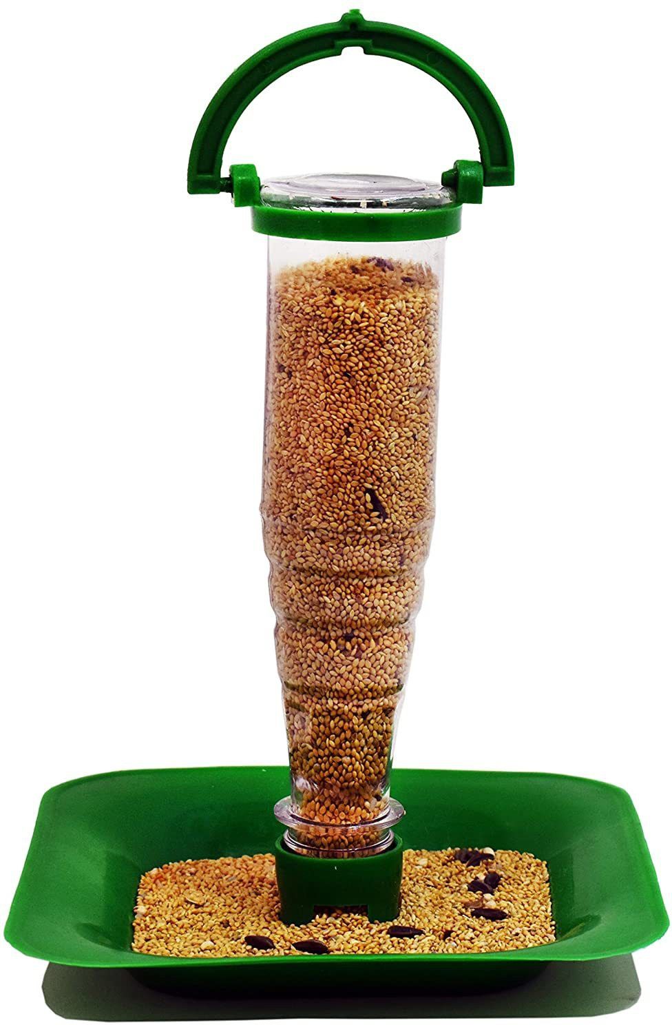 amijivdaya Nano Bird Feeder for Food (Green, 1 Piece) Window Bird Feeder-picture-36